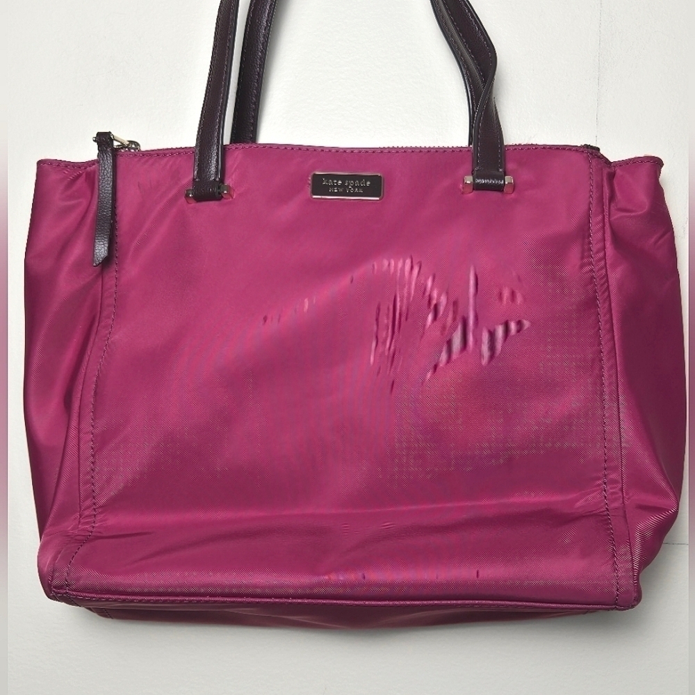 Kate Spade Nylon Dawn Medium Satchel Shoulder Bag